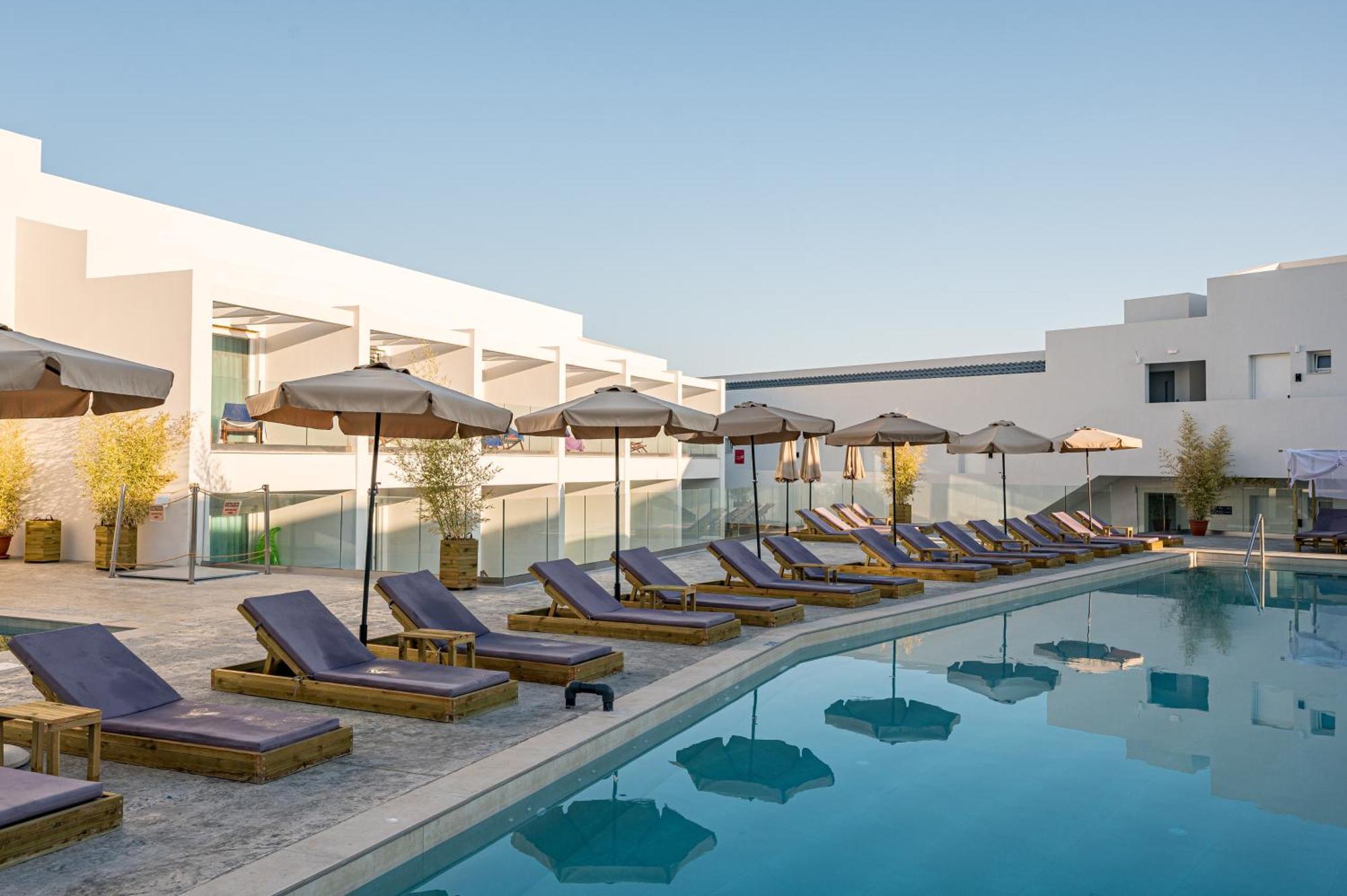Mirage Bleu Hotel Tragaki Exterior foto