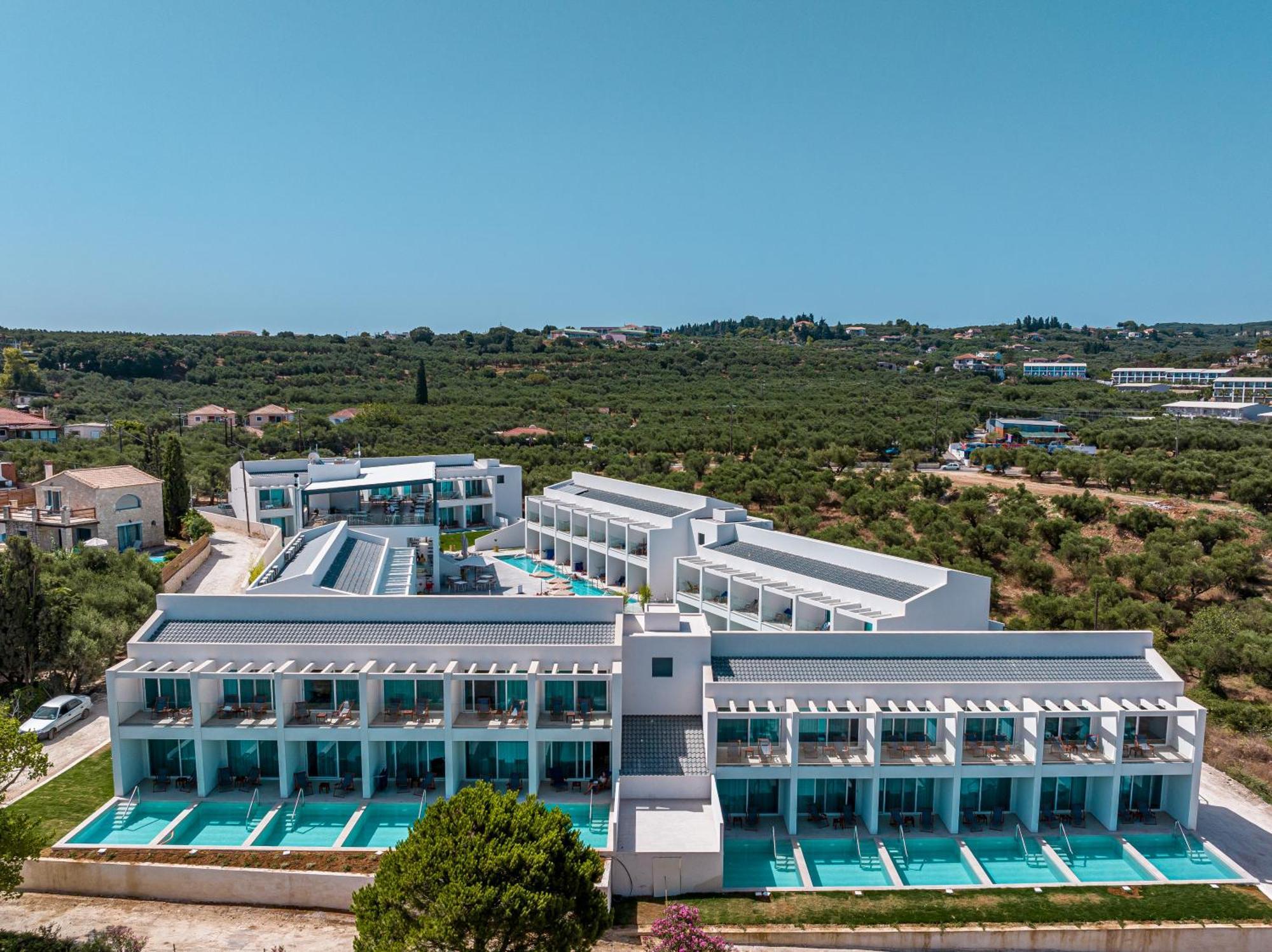 Mirage Bleu Hotel Tragaki Exterior foto