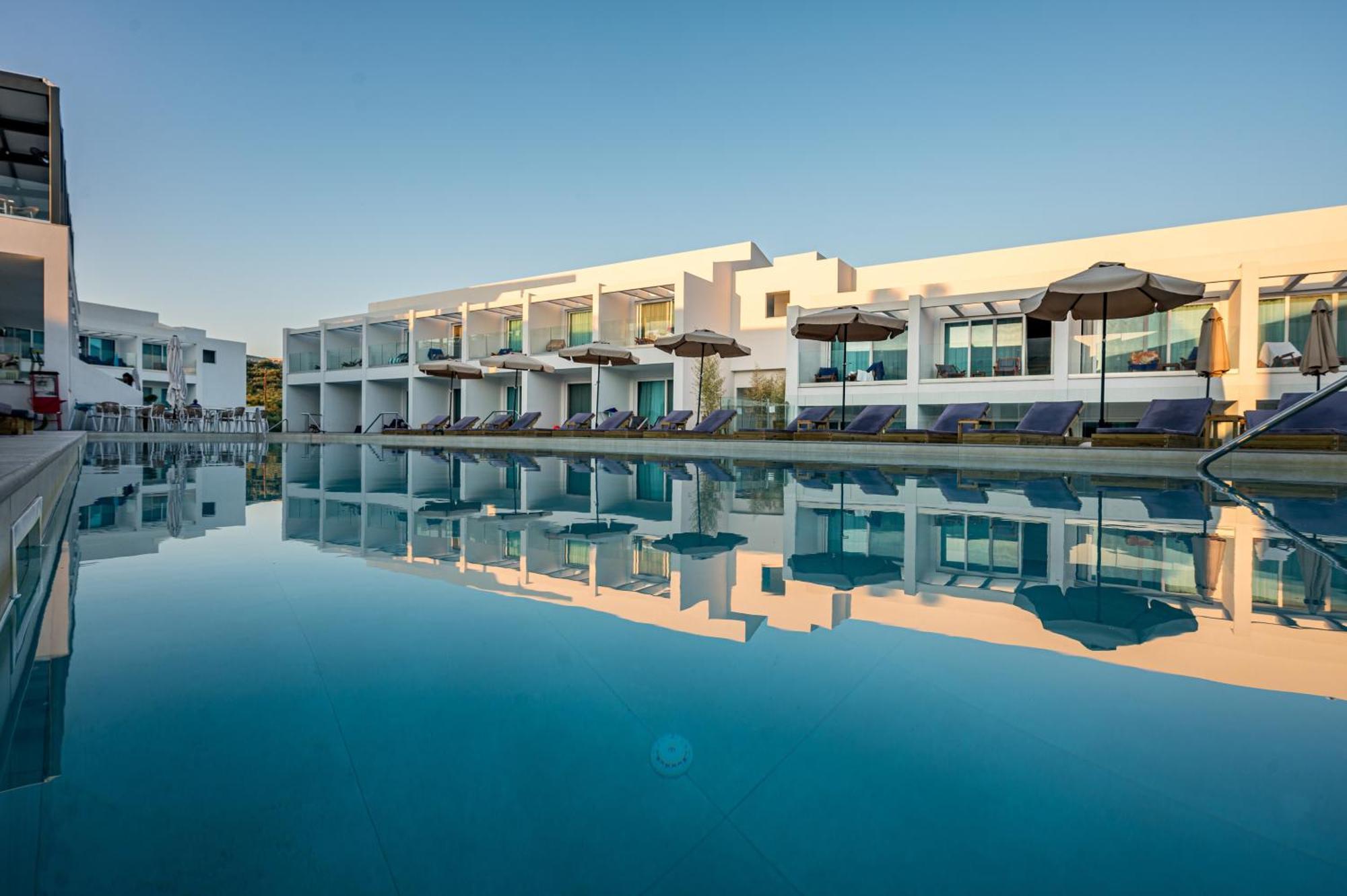 Mirage Bleu Hotel Tragaki Exterior foto