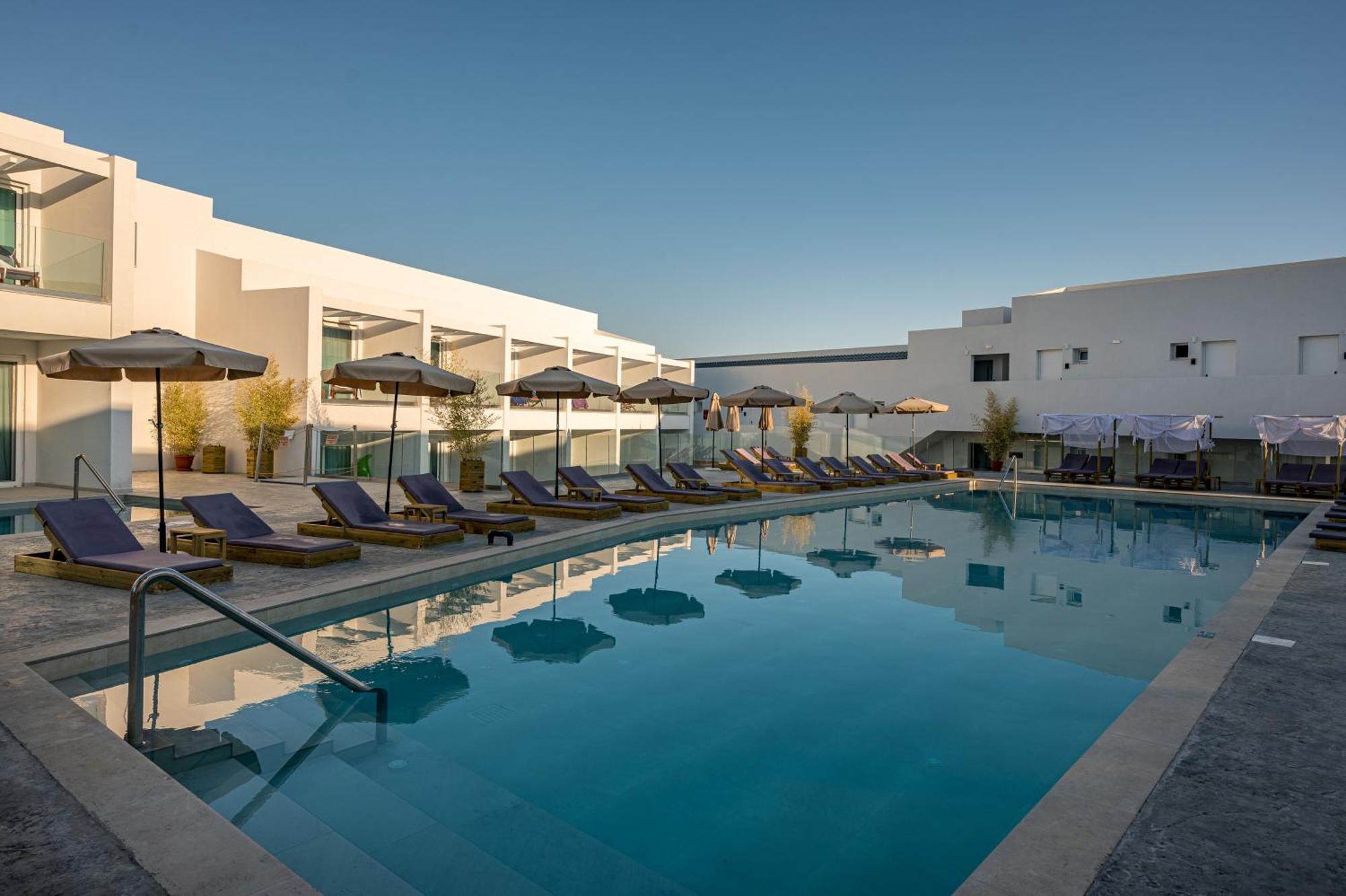 Mirage Bleu Hotel Tragaki Exterior foto