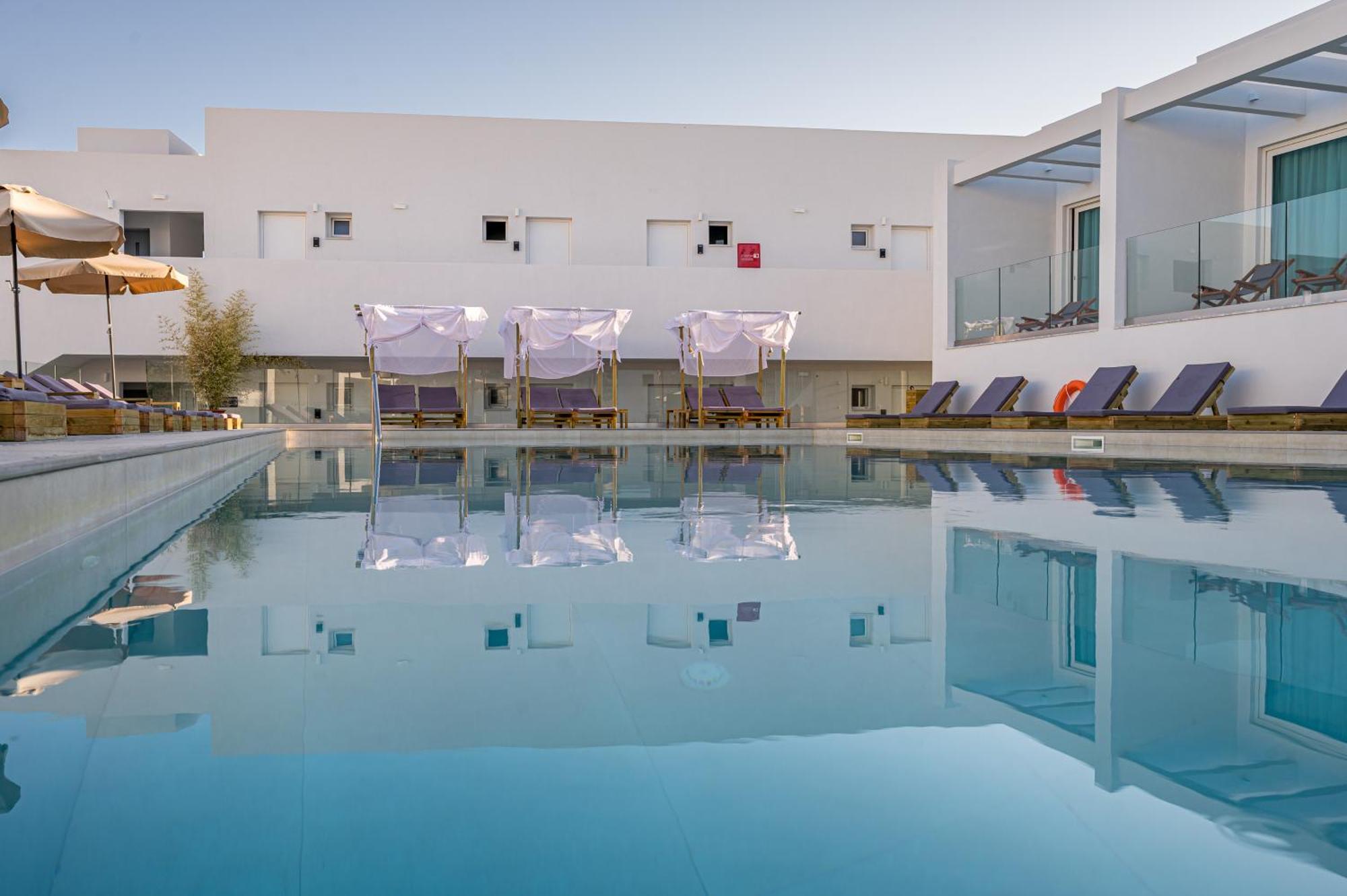 Mirage Bleu Hotel Tragaki Exterior foto
