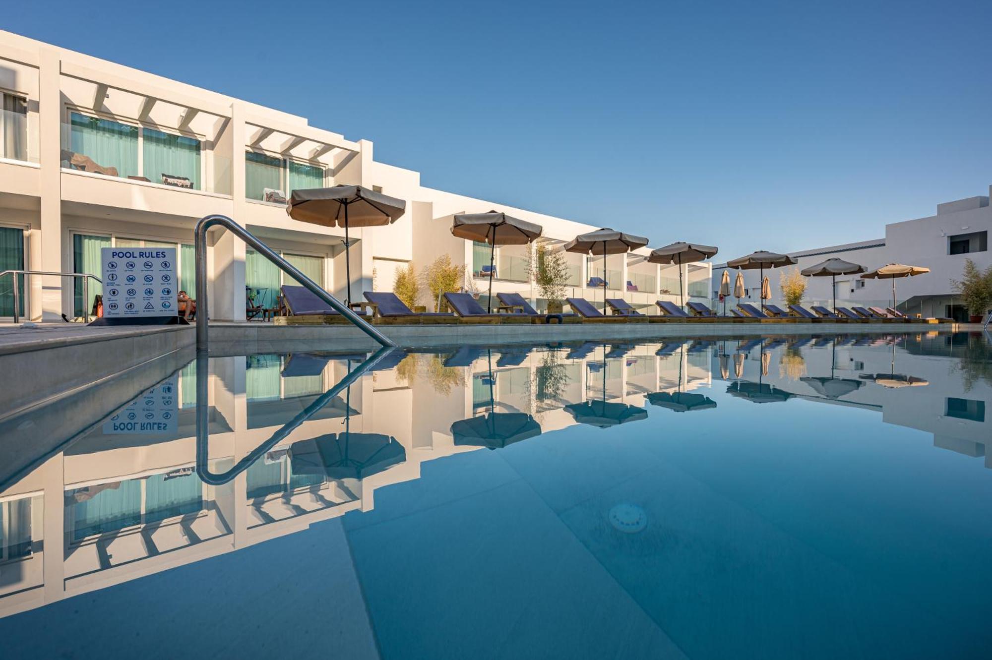 Mirage Bleu Hotel Tragaki Exterior foto